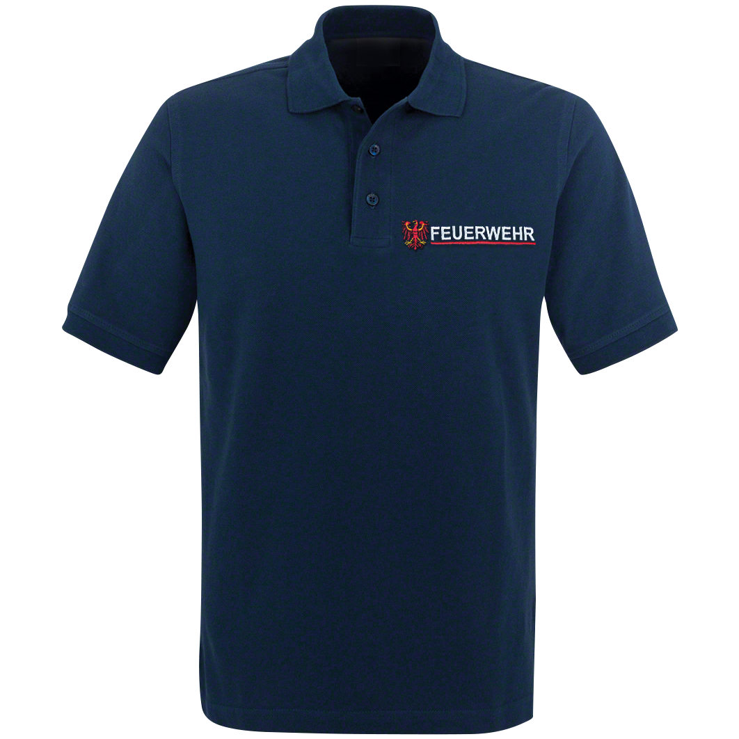 Poloshirt Feuerwehr Brandenburg