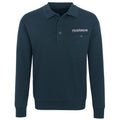 Sweatshirt mit Polokragen Feuerwehr Saarland