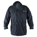 Wetterschutzjacke in marineblau mit Feuerwehrwappen von Niedersachsen von Büttner Fire Fashion