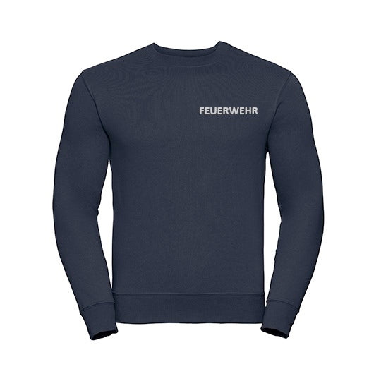 Sweatshirt inkl. Druck FEUERWEHR silber-reflektierend